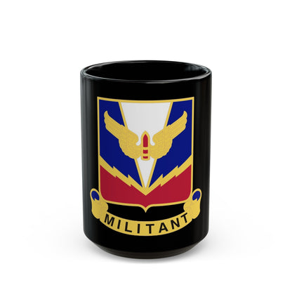 Air Defense Artillery Center and School v2 (U.S. Army) Black Coffee Mug-15oz-The Sticker Space