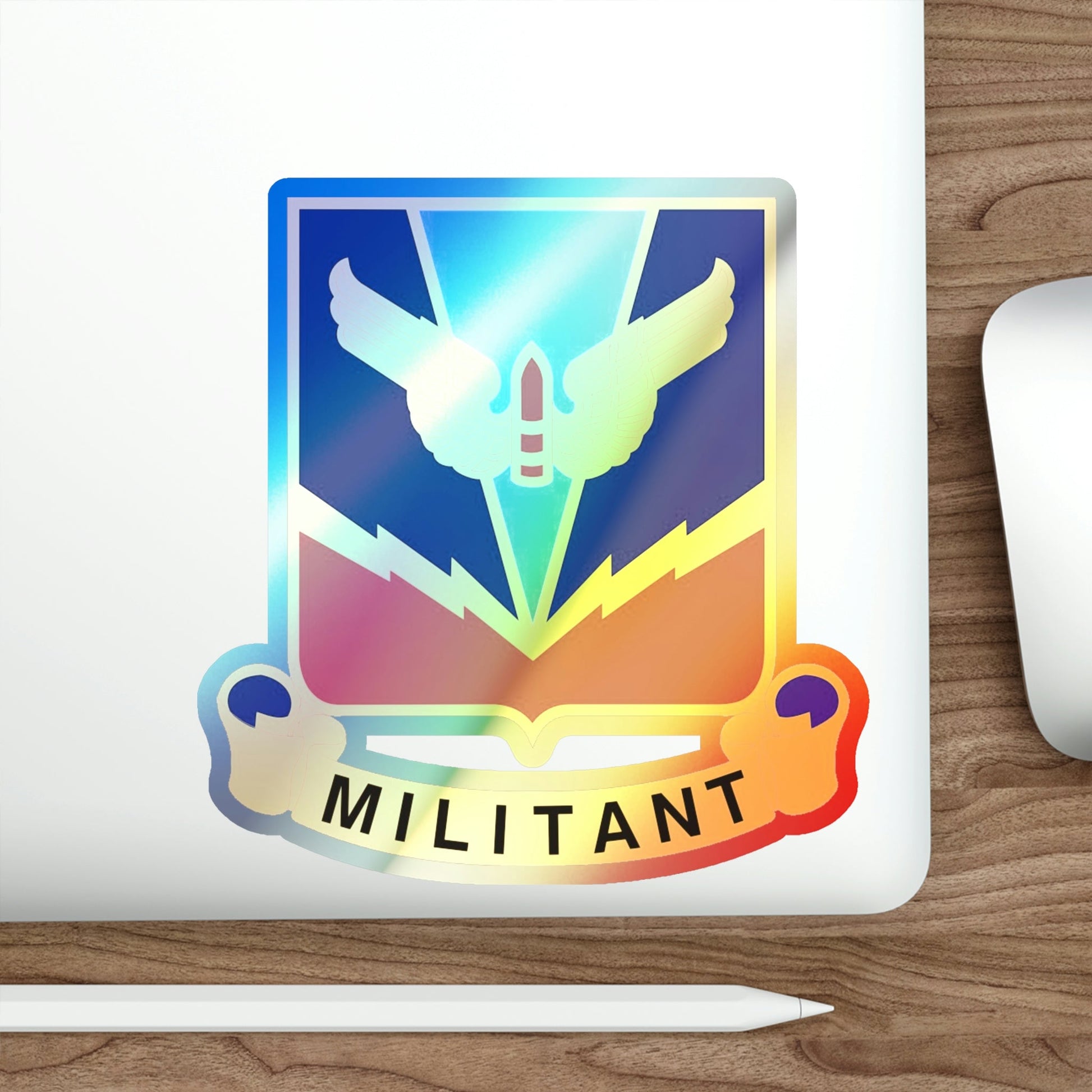 Air Defense Artillery Center and School v2 (U.S. Army) Holographic STICKER Die-Cut Vinyl Decal-The Sticker Space