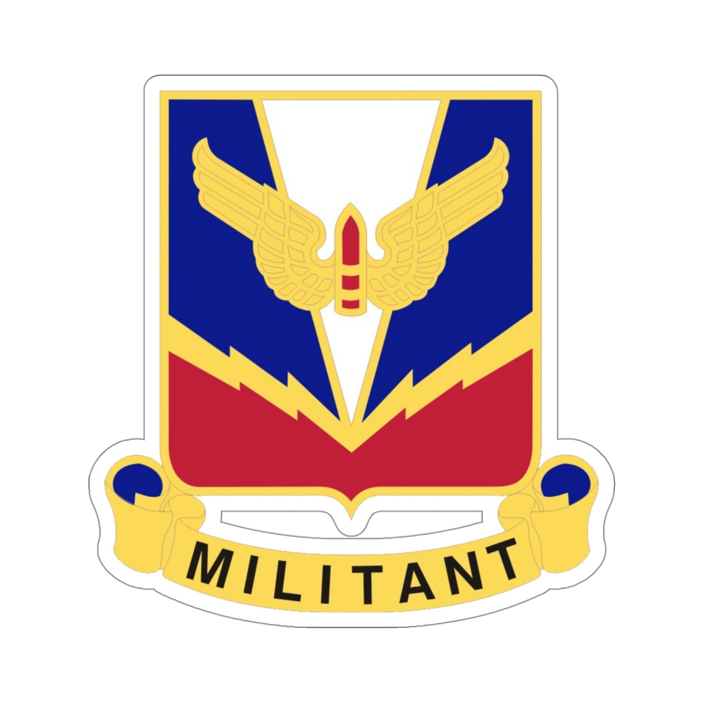 Air Defense Artillery Center and School v2 (U.S. Army) STICKER Vinyl Die-Cut Decal-4 Inch-The Sticker Space