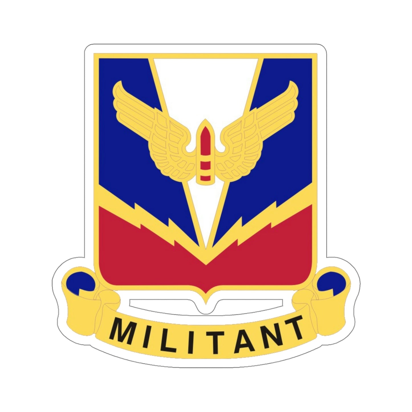 Air Defense Artillery Center and School v2 (U.S. Army) STICKER Vinyl Die-Cut Decal-5 Inch-The Sticker Space