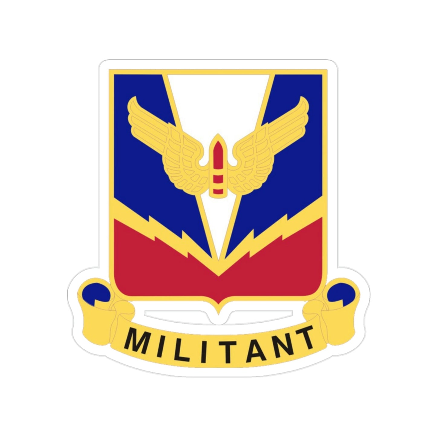 Air Defense Artillery Center and School v2 (U.S. Army) Transparent STICKER Die-Cut Vinyl Decal-2 Inch-The Sticker Space