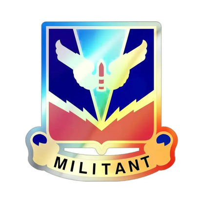 Air Defense Artillery Center and School v2 (U.S. Army) Holographic STICKER Die-Cut Vinyl Decal - The Sticker Space