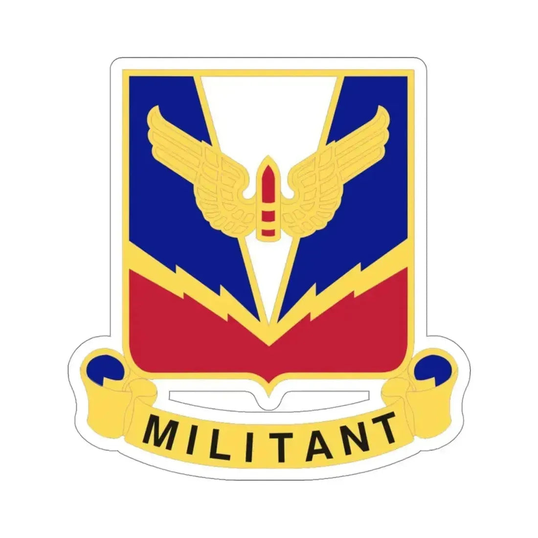 Air Defense Artillery Center and School v2 (U.S. Army) STICKER Vinyl Die-Cut Decal 4 Inch - The Sticker Space