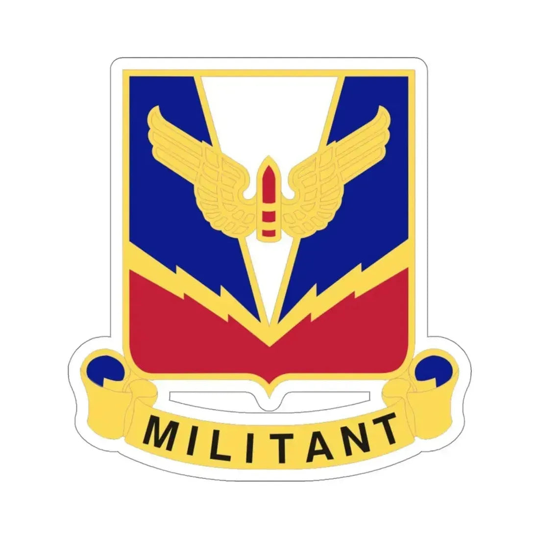 Air Defense Artillery Center and School v2 (U.S. Army) STICKER Vinyl Die-Cut Decal 4 Inch - The Sticker Space