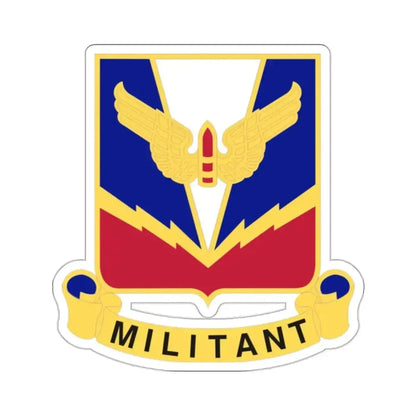 Air Defense Artillery Center and School v2 (U.S. Army) STICKER Vinyl Kiss-Cut Decal 2 Inch White - The Sticker Space