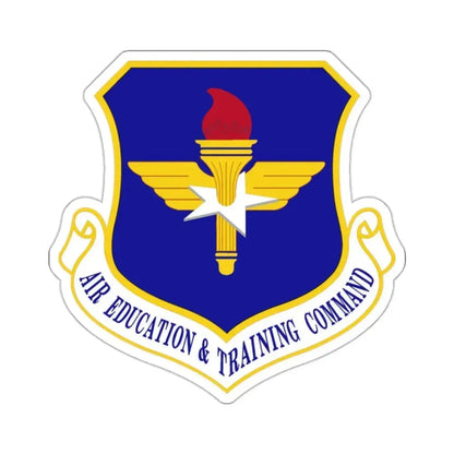 Air Education and Training Command (U.S. Air Force) STICKER Vinyl Kiss-Cut Decal 2 Inch White - The Sticker Space