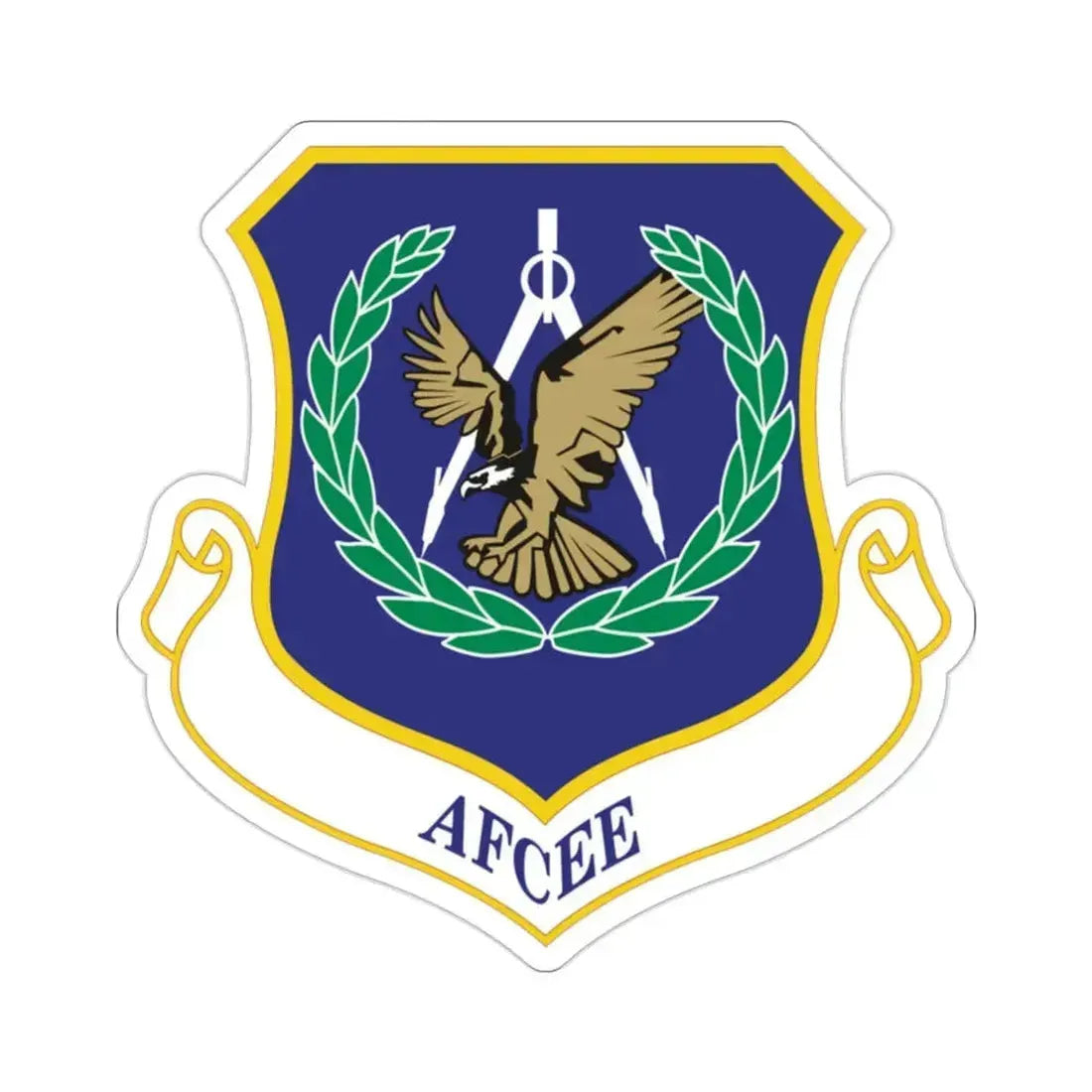 Air Force Center for Engineering and the Environment (U.S. Air Force) STICKER Vinyl Die-Cut Decal 2 Inch - The Sticker Space