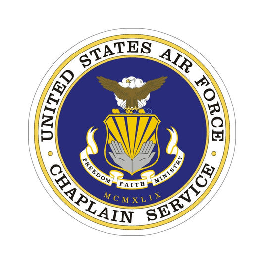 Air Force Chaplain Service (U.S. Air Force) STICKER Vinyl Die-Cut Decal-6 Inch-The Sticker Space