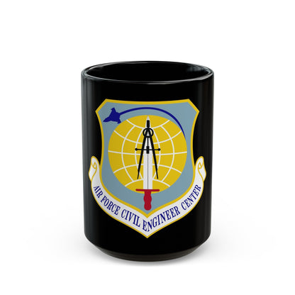 Air Force Civil Engineer Center (U.S. Air Force) Black Coffee Mug-15oz-The Sticker Space