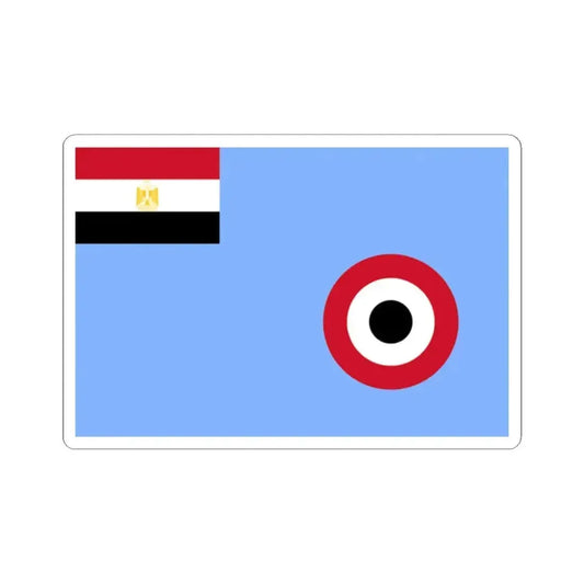 Air Force Ensign of Egypt Coat of arms variant (Egypt) STICKER Vinyl Kiss-Cut Decal 2 Inch White - The Sticker Space
