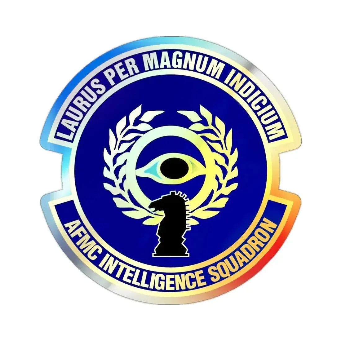 Air Force Materiel Command Intelligence Squadron (U.S. Air Force) Holographic STICKER Die-Cut Vinyl Decal - The Sticker Space