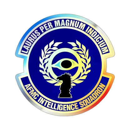 Air Force Materiel Command Intelligence Squadron (U.S. Air Force) Holographic STICKER Die-Cut Vinyl Decal - The Sticker Space