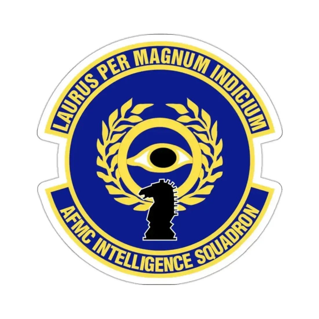 Air Force Materiel Command Intelligence Squadron (U.S. Air Force) STICKER Vinyl Kiss-Cut Decal 2 Inch White - The Sticker Space