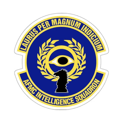 Air Force Materiel Command Intelligence Squadron (U.S. Air Force) STICKER Vinyl Kiss-Cut Decal 3 Inch White - The Sticker Space