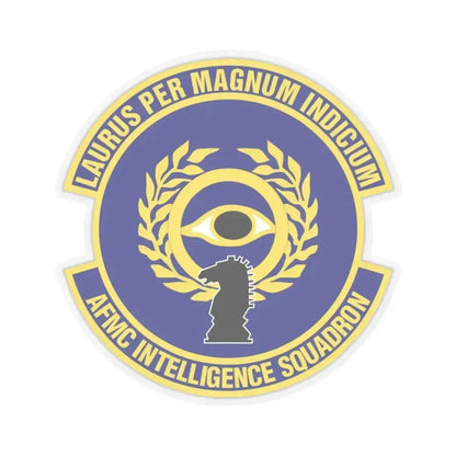 Air Force Materiel Command Intelligence Squadron (U.S. Air Force) STICKER Vinyl Kiss-Cut Decal 6 Inch Transparent - The Sticker Space