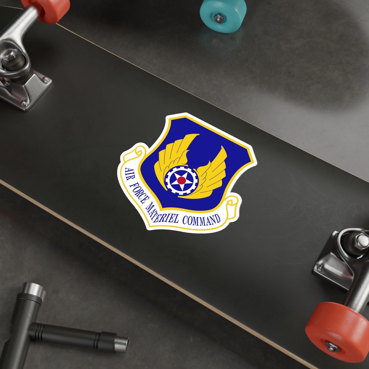 Air Force Materiel Command (U.S. Air Force) STICKER Vinyl Die-Cut Decal-The Sticker Space