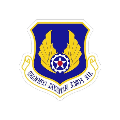 Air Force Materiel Command (U.S. Air Force) REVERSE PRINT Transparent Die-Cut STICKER - The Sticker Space