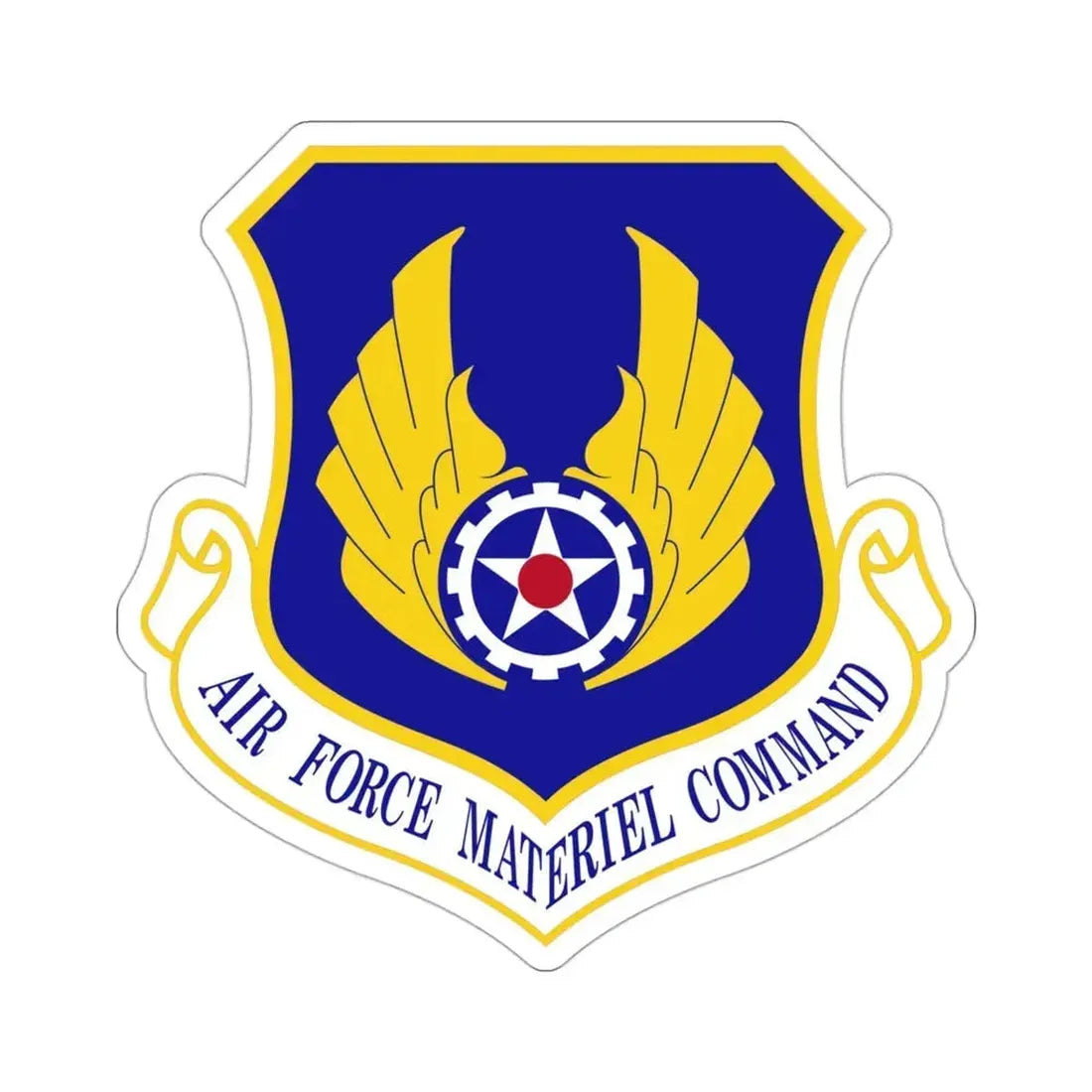 Air Force Materiel Command (U.S. Air Force) STICKER Vinyl Die-Cut Decal 3 Inch - The Sticker Space