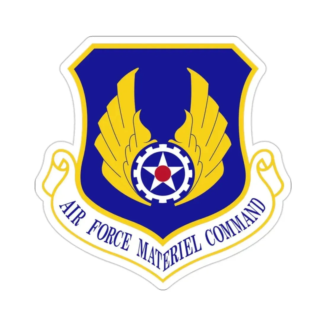 Air Force Materiel Command (U.S. Air Force) STICKER Vinyl Die-Cut Decal - The Sticker Space