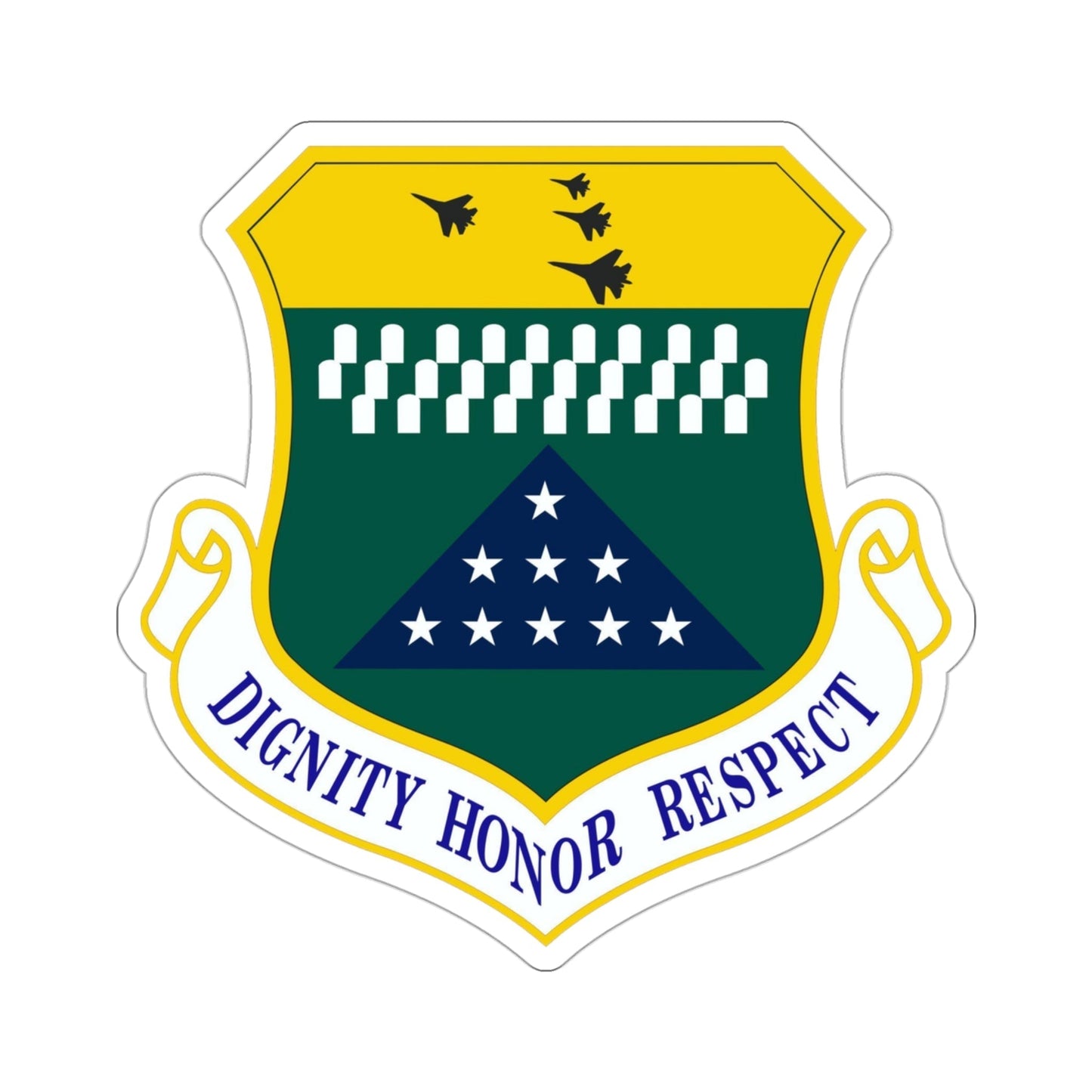 Air Force Mortuary Affairs Operations (U.S. Air Force) STICKER Vinyl Die-Cut Decal-3 Inch-The Sticker Space