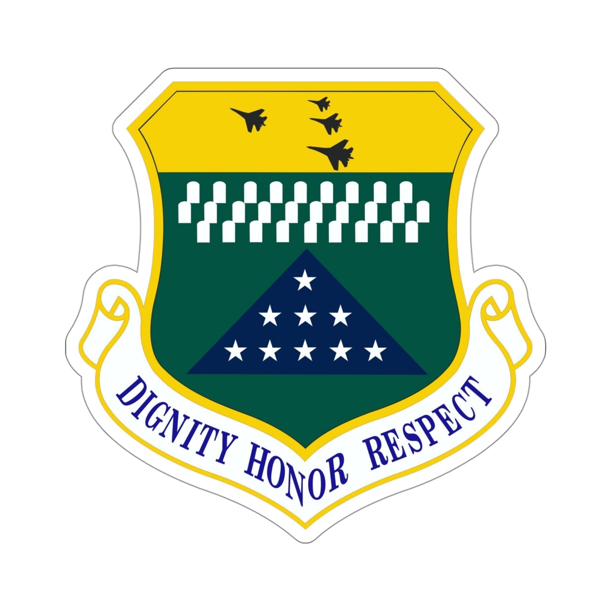 Air Force Mortuary Affairs Operations (U.S. Air Force) STICKER Vinyl Die-Cut Decal-4 Inch-The Sticker Space