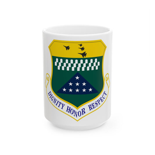 Air Force Mortuary Affairs Operations (U.S. Air Force) White Coffee Mug-15oz-The Sticker Space