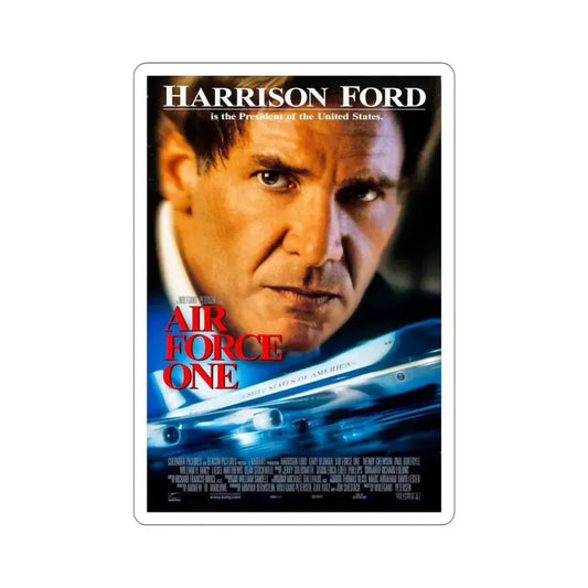 Air Force One 1997 Movie Poster STICKER Vinyl Die-Cut Decal 6 Inch - The Sticker Space