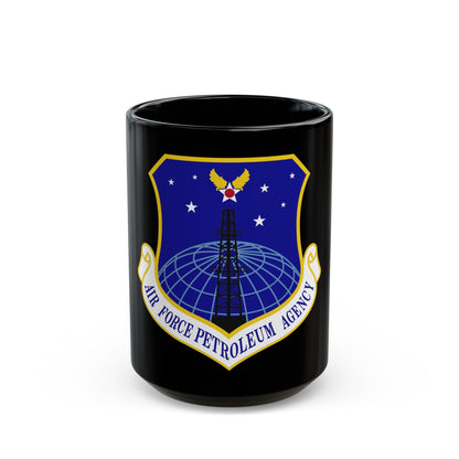 Air Force Petroleum Agency (U.S. Air Force) Black Coffee Mug-15oz-The Sticker Space