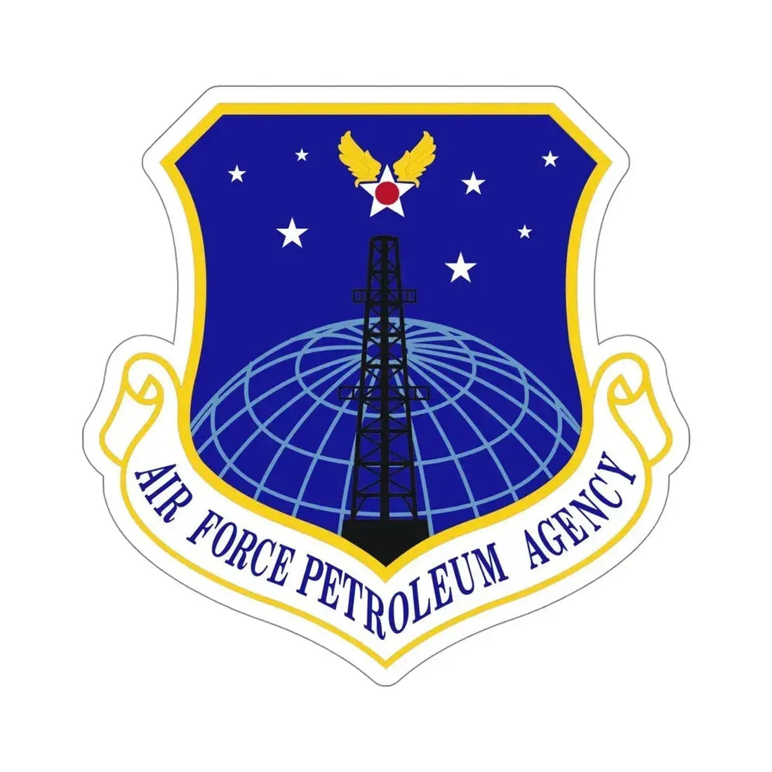 Air Force Petroleum Agency (U.S. Air Force) STICKER Vinyl Die-Cut Decal 6 Inch - The Sticker Space
