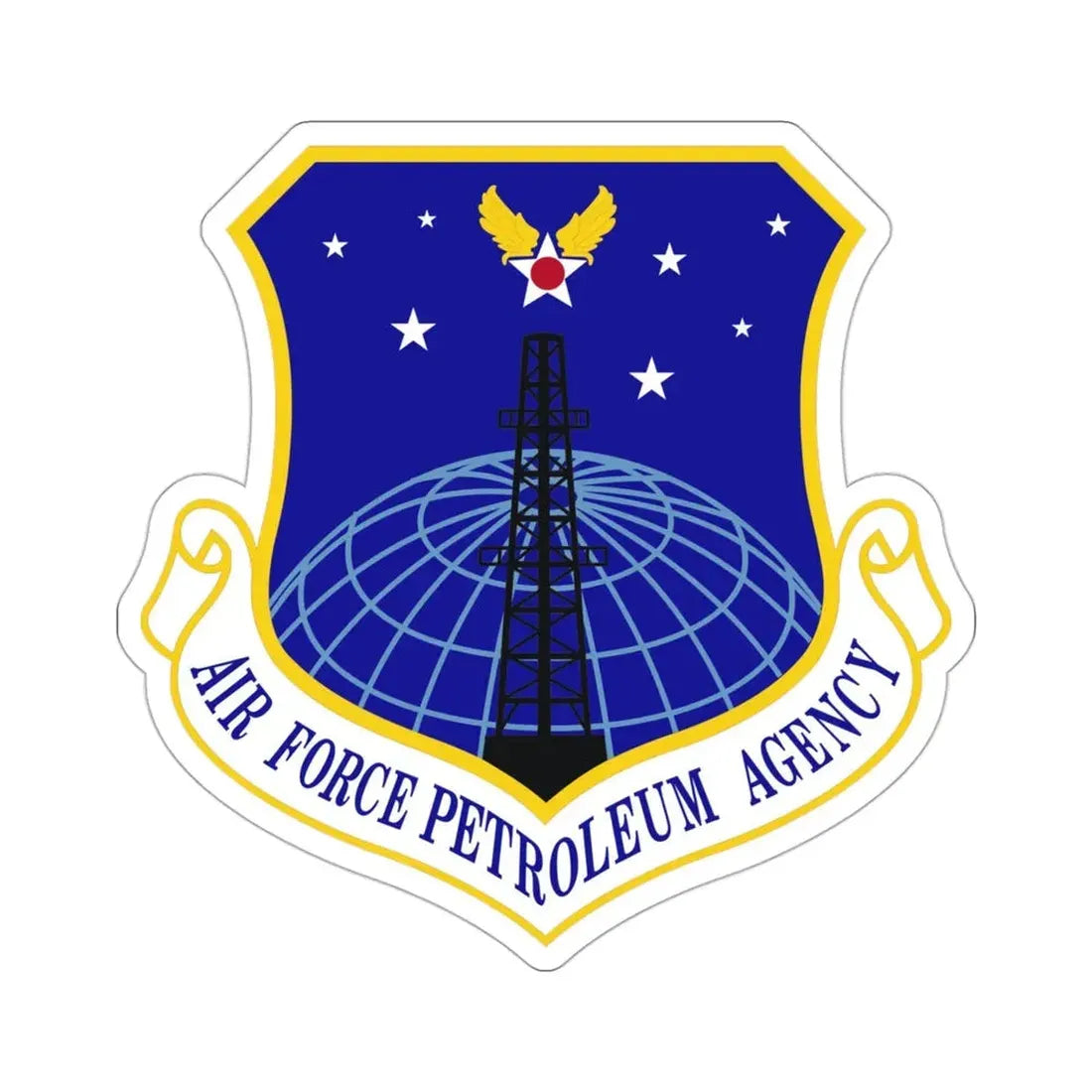Air Force Petroleum Agency (U.S. Air Force) STICKER Vinyl Die-Cut Decal - The Sticker Space
