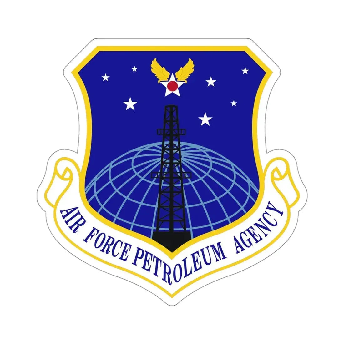 Air Force Petroleum Agency (U.S. Air Force) STICKER Vinyl Die-Cut Decal - The Sticker Space