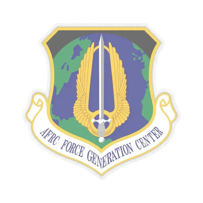 Air Force Reserve Command Force Generation Center (U.S. Air Force) STICKER Vinyl Kiss-Cut Decal 3 Inch Transparent - The Sticker Space
