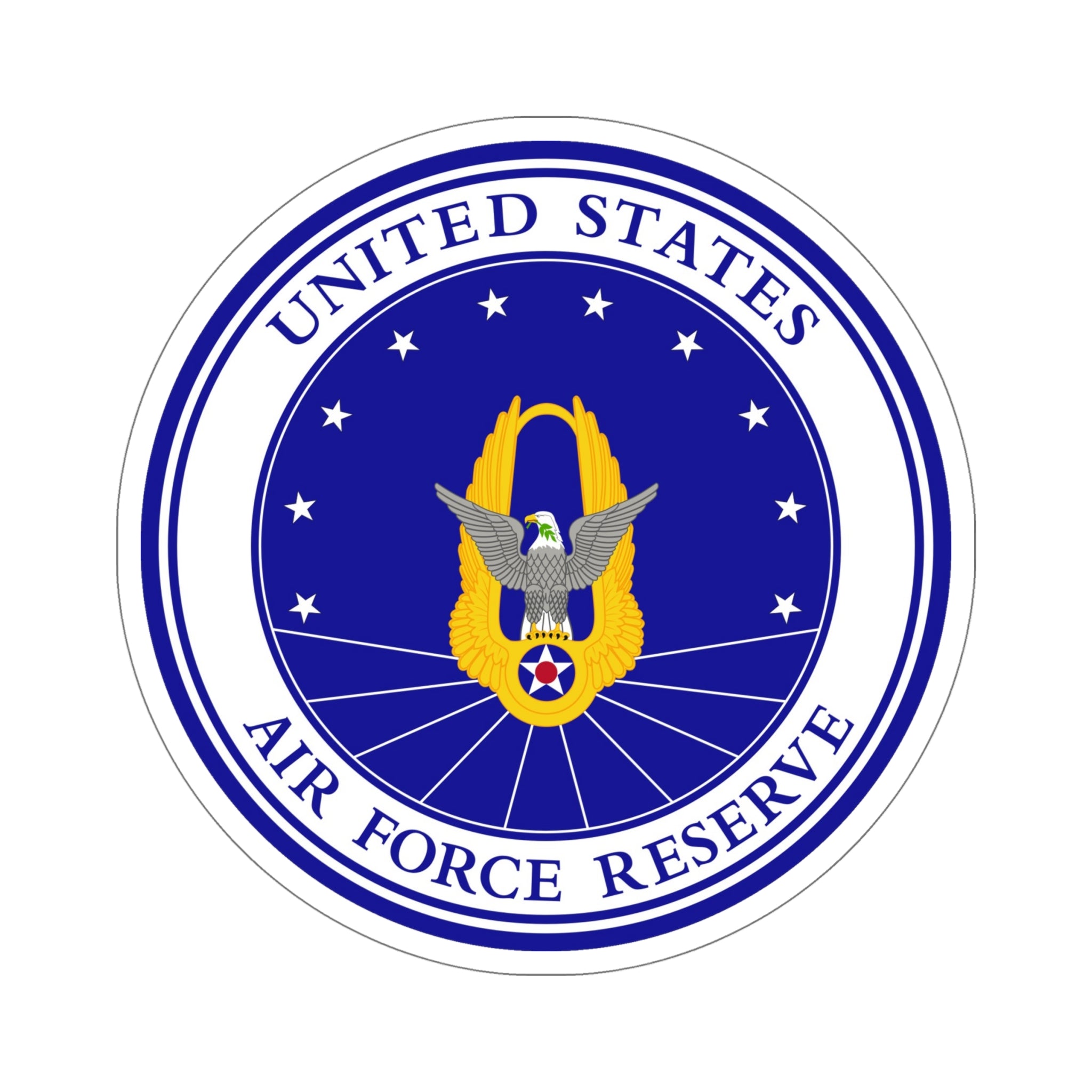 Air Force Reserve (U.S. Air Force) STICKER Vinyl Die-Cut Decal-6 Inch-The Sticker Space