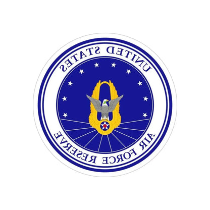Air Force Reserve (U.S. Air Force) REVERSE PRINT Transparent Die-Cut STICKER - The Sticker Space