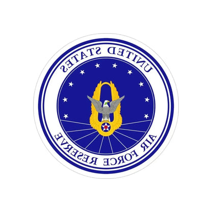 Air Force Reserve (U.S. Air Force) REVERSE PRINT Transparent Die-Cut STICKER - The Sticker Space