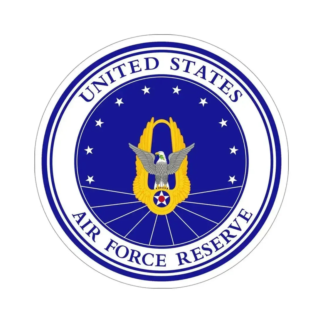 Air Force Reserve (U.S. Air Force) STICKER Vinyl Die-Cut Decal 4 Inch - The Sticker Space
