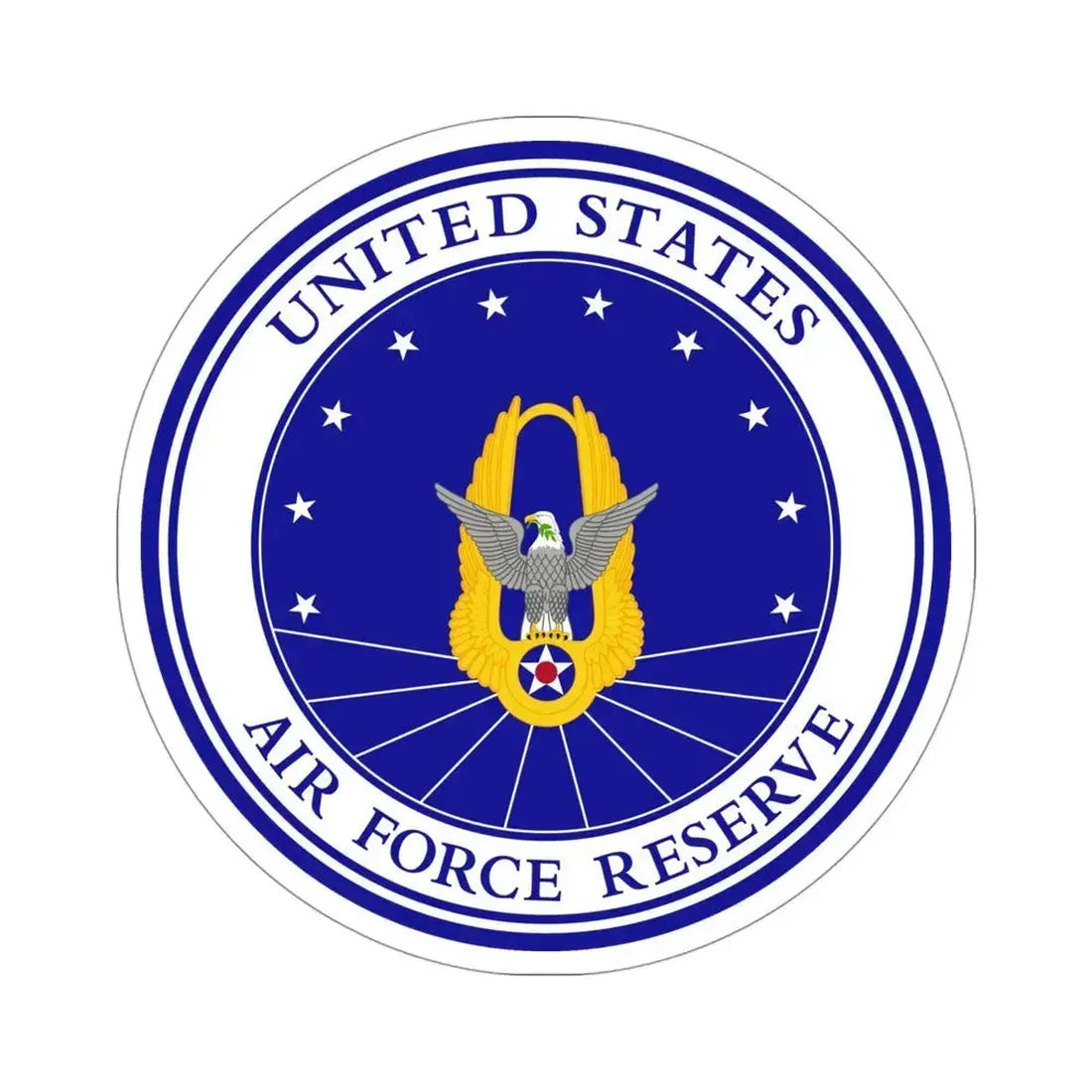 Air Force Reserve (U.S. Air Force) STICKER Vinyl Die-Cut Decal 4 Inch - The Sticker Space
