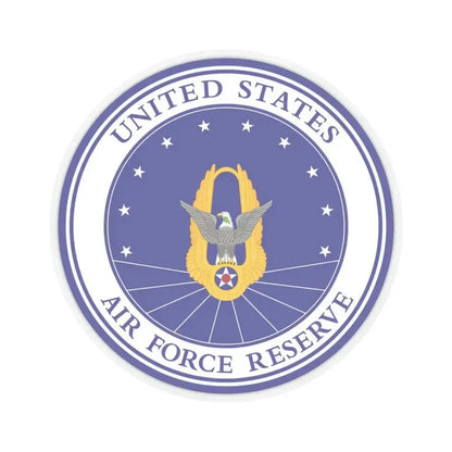 Air Force Reserve (U.S. Air Force) STICKER Vinyl Kiss-Cut Decal 3 Inch Transparent - The Sticker Space
