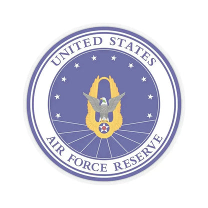 Air Force Reserve (U.S. Air Force) STICKER Vinyl Kiss-Cut Decal 4 Inch Transparent - The Sticker Space