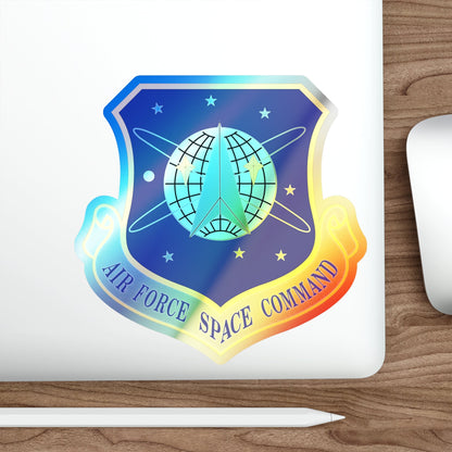 Air Force Space Command (U.S. Air Force) Holographic STICKER Die-Cut Vinyl Decal-The Sticker Space