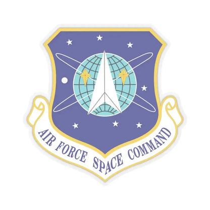 Air Force Space Command (U.S. Air Force) STICKER Vinyl Kiss-Cut Decal 3 Inch Transparent - The Sticker Space