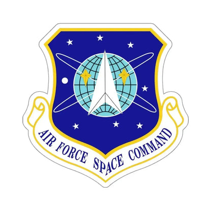 Air Force Space Command (U.S. Air Force) STICKER Vinyl Kiss-Cut Decal 4 Inch White - The Sticker Space