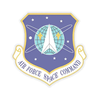 Air Force Space Command (U.S. Air Force) STICKER Vinyl Kiss-Cut Decal 6 Inch Transparent - The Sticker Space