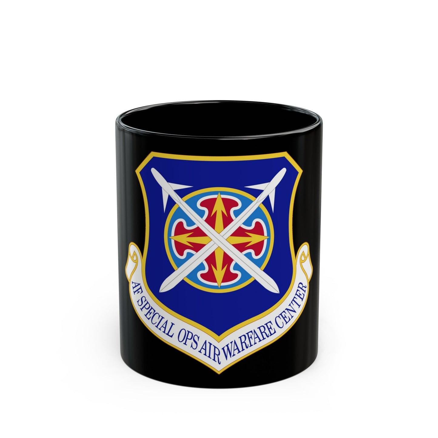 Air Force Special Operations Air Warfare Center (U.S. Air Force) Black Coffee Mug-11oz-The Sticker Space