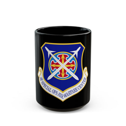 Air Force Special Operations Air Warfare Center (U.S. Air Force) Black Coffee Mug-15oz-The Sticker Space