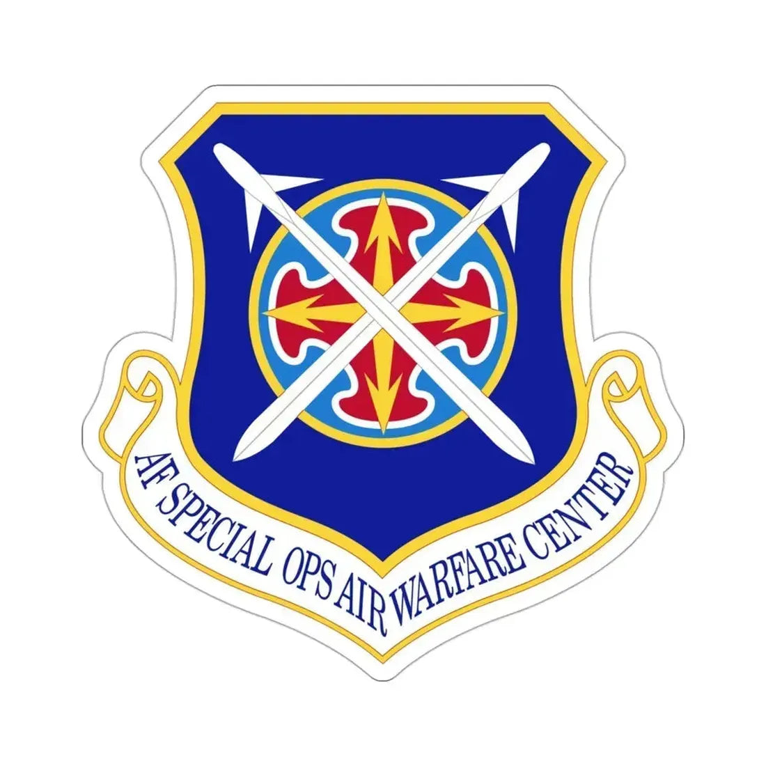 Air Force Special Operations Air Warfare Center (U.S. Air Force) STICKER Vinyl Die-Cut Decal 3 Inch - The Sticker Space
