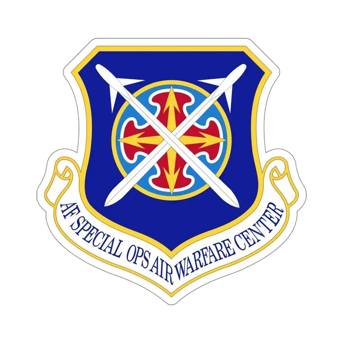 Air Force Special Operations Air Warfare Center (U.S. Air Force) STICKER Vinyl Die-Cut Decal 6 Inch - The Sticker Space