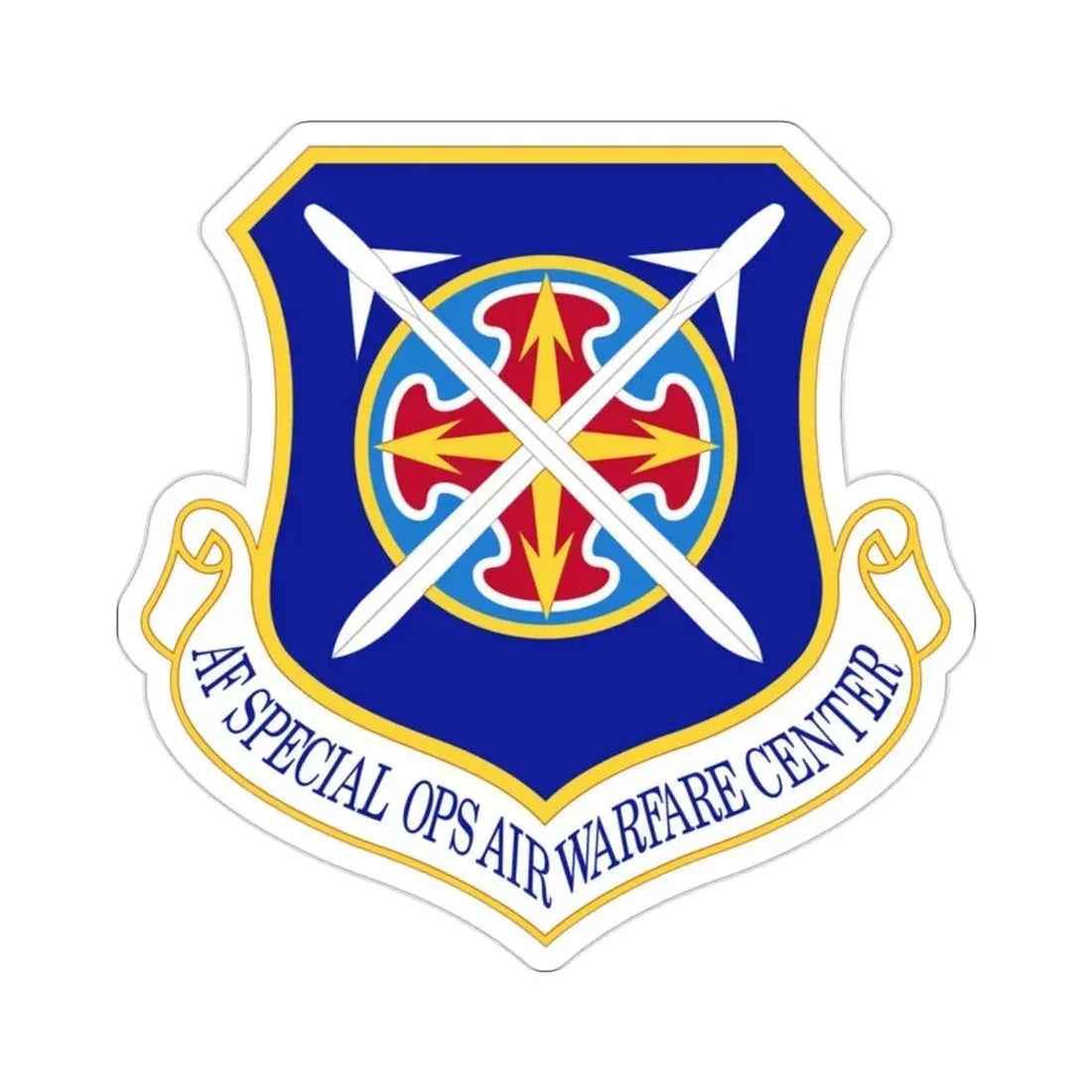 Air Force Special Operations Air Warfare Center (U.S. Air Force) STICKER Vinyl Die-Cut Decal - The Sticker Space