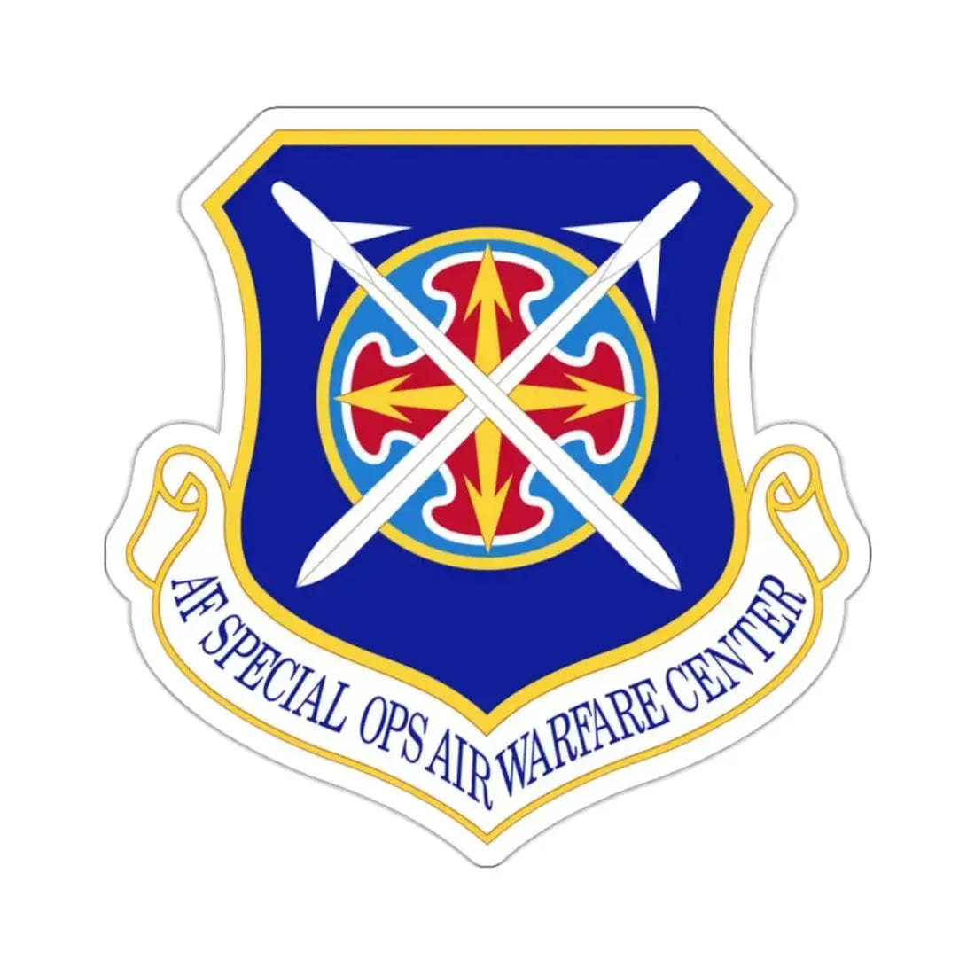 Air Force Special Operations Air Warfare Center (U.S. Air Force) STICKER Vinyl Kiss-Cut Decal - The Sticker Space