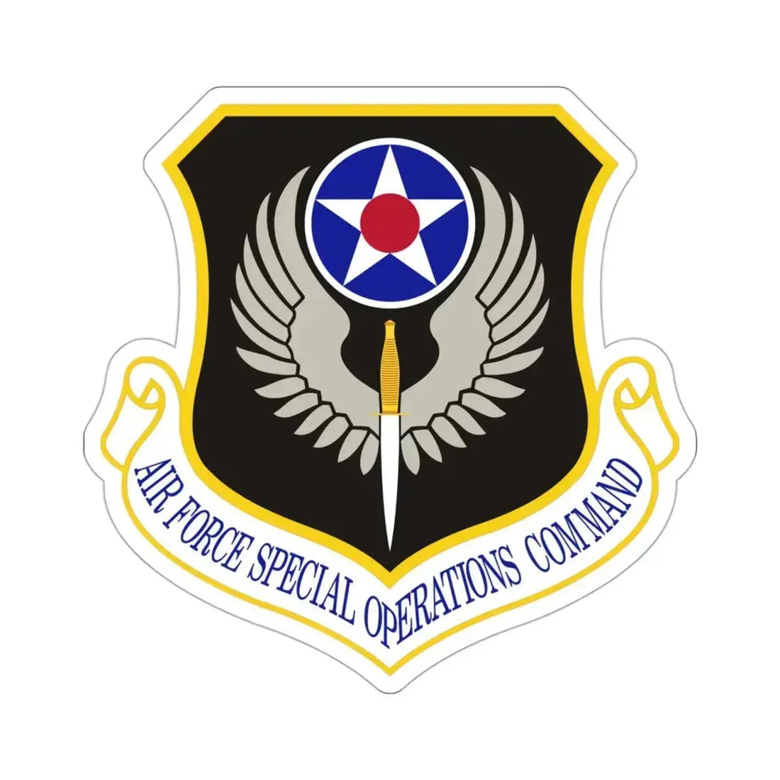 Air Force Special Operations Command (U.S. Air Force) STICKER Vinyl Die-Cut Decal 3 Inch - The Sticker Space
